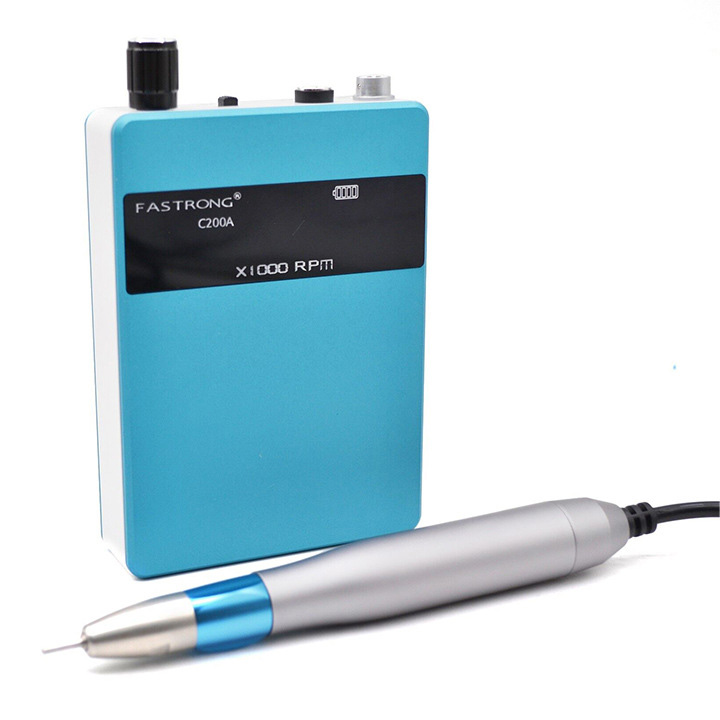 FASTRONG C200A Portable Dental Lab Brushless Micromotor Electric Polishing With Battery